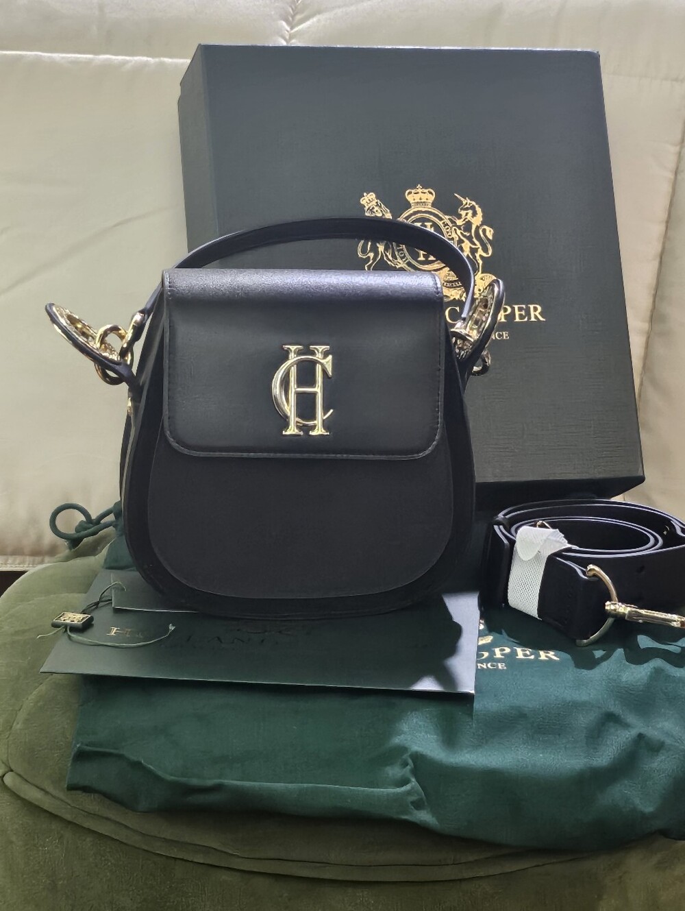 Holland Cooper Chelsea Smooth Black